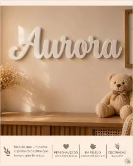 Nome Decorativo Personalizado - Código 6