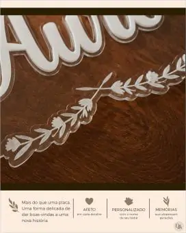 Porta Maternidade Personalizada