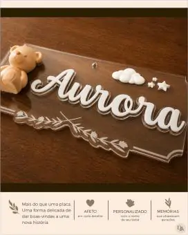 Porta Maternidade Personalizada
