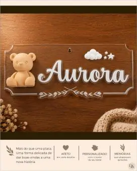Porta Maternidade Personalizada